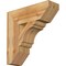 Ekena Millwork Olympic Slat Rough Sawn Bracket, Western Red Cedar, 6"W x 20"D x 20"H BKT06X20X20OLY06RWR - alternate 1